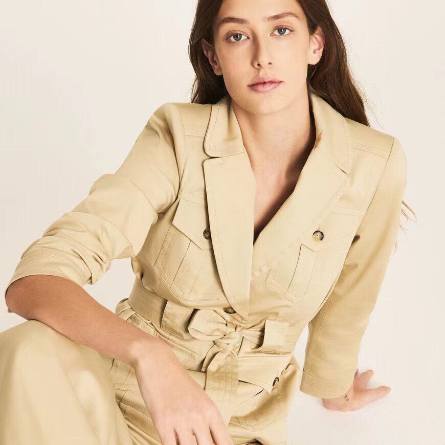 Ba&Sh Muse Belted Jacket